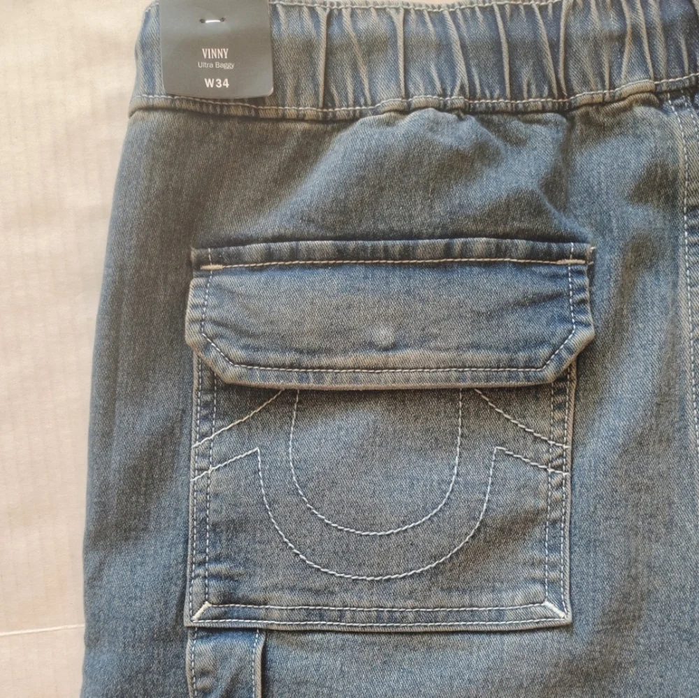 True Religion‎ Relaxed Fit Blue Jeans